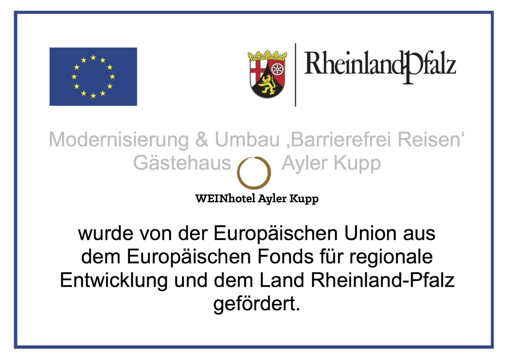 Certification of renovation and modernization